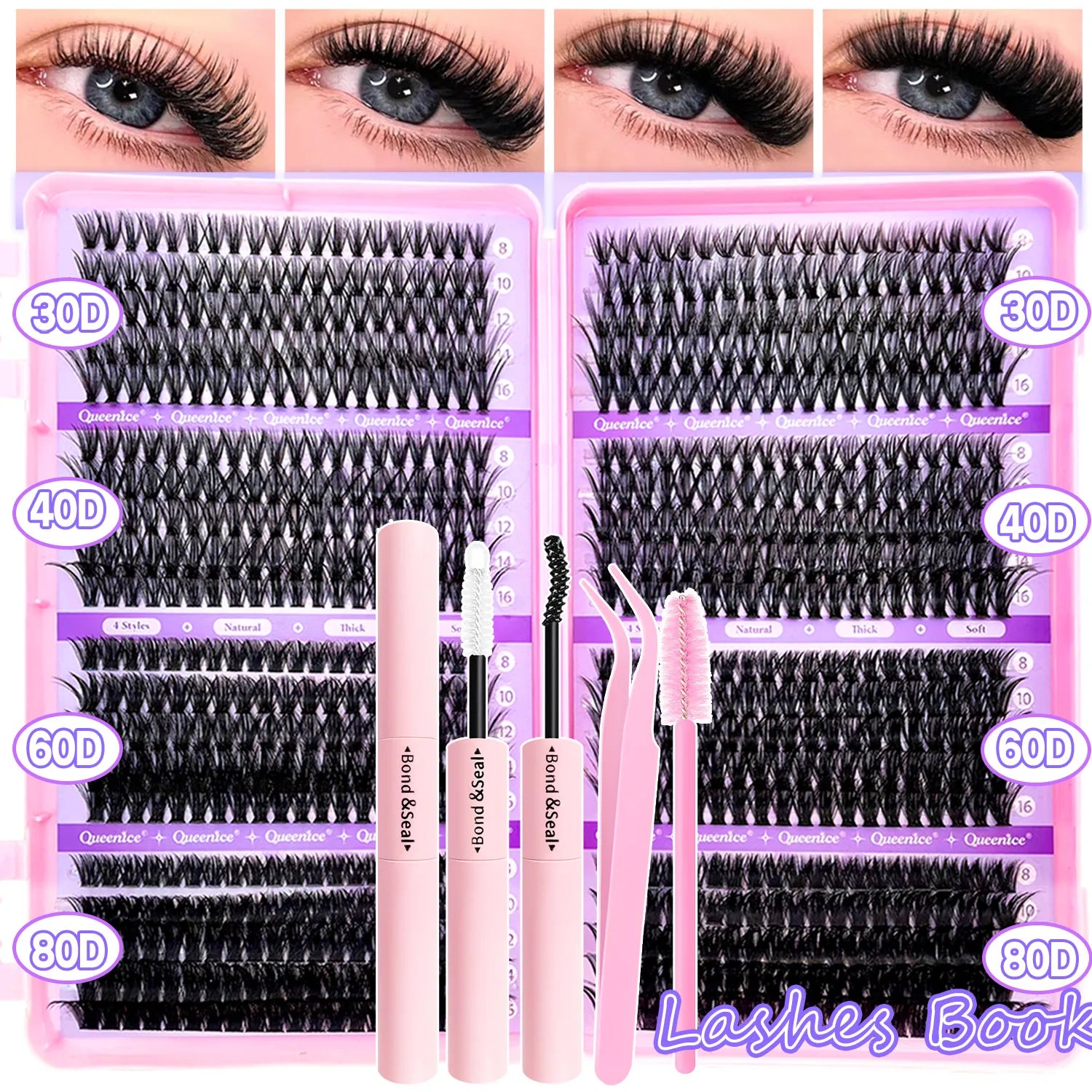 DIY Fluffy Lash Clusters
