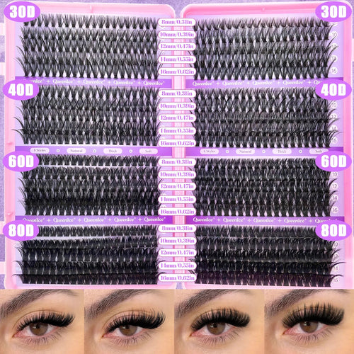 DIY Fluffy Lash Clusters