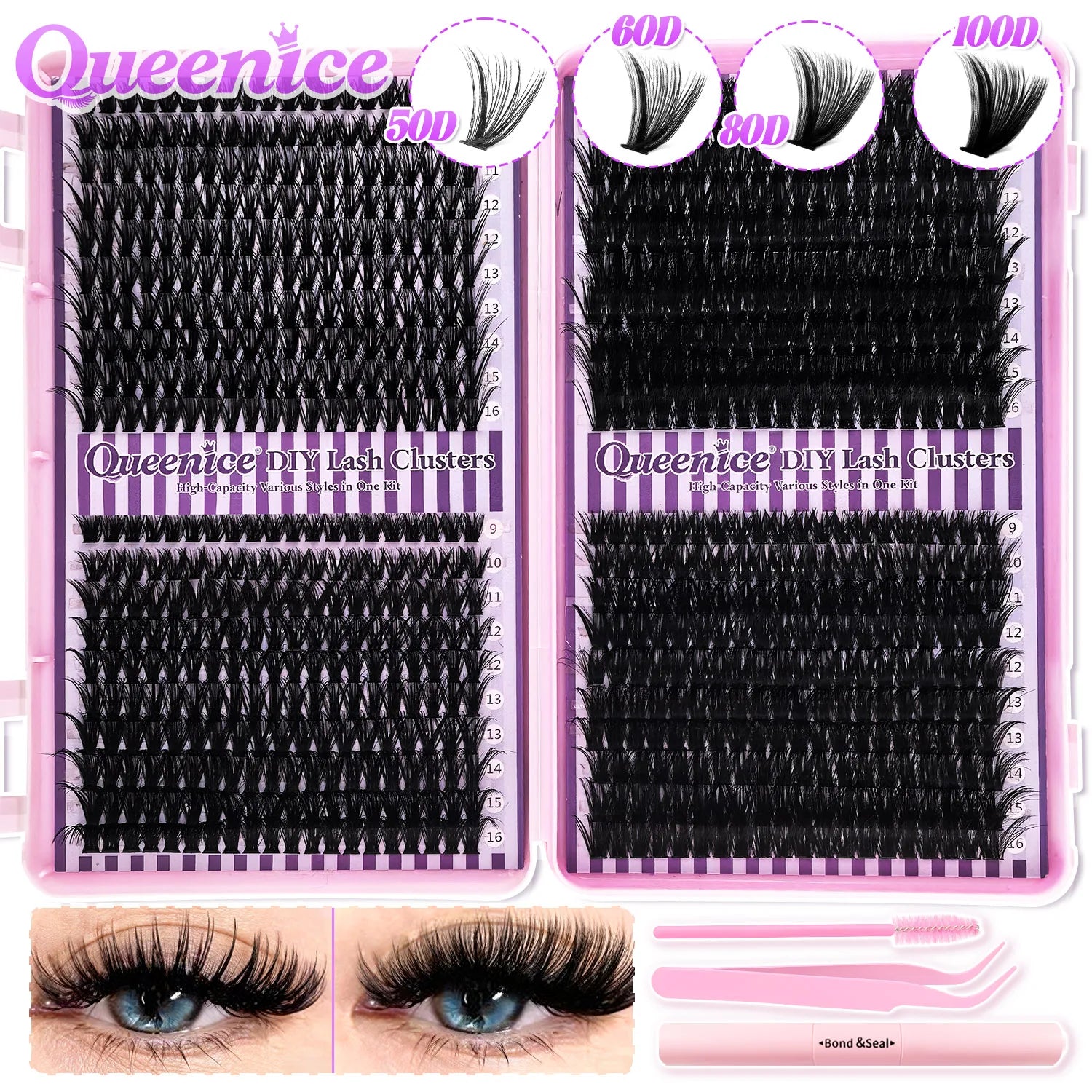 DIY Fluffy Lash Clusters